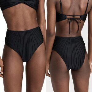 Shani Shemer Alice Black Bikini Bottoms Size Medium